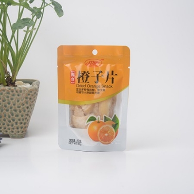 橙子片自立袋|食品自立袋